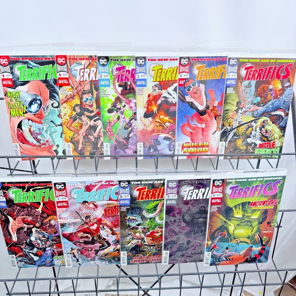 The Terrifics 1-10 Annual‎ 1 lot Key 1st Terrifics Team